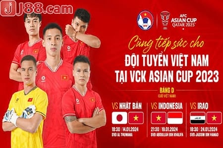 Lịch Thi Đấu Đội Tuyển Việt Nam Tại Asian Cup 2024 tại vòng bảng