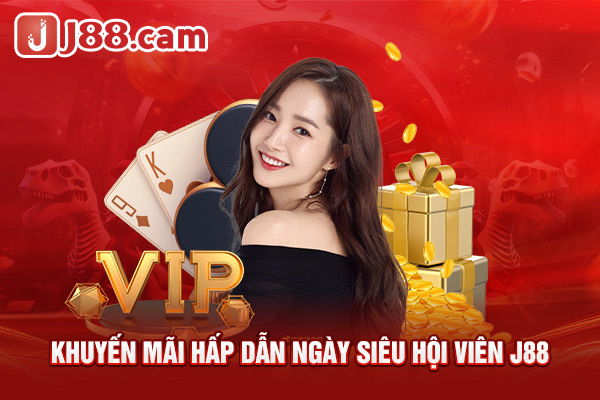 Khuyến mãi hấp dẫn ngày siêu hội viên j88